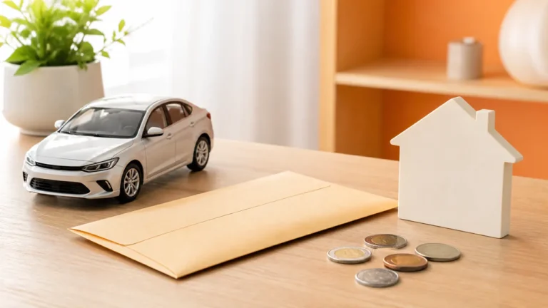 自動車税の還付受取に必要な住所と契約内容を確認するイメージ