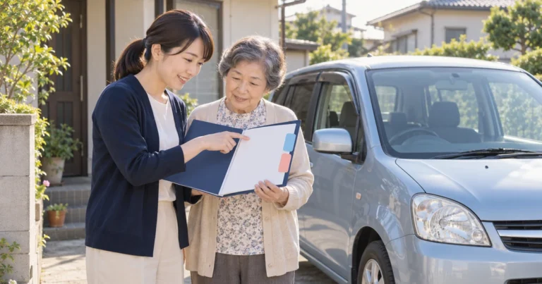 車検証の所有者は故人、使用者は家族｜売却・廃車前に確認する5項目のイメージ